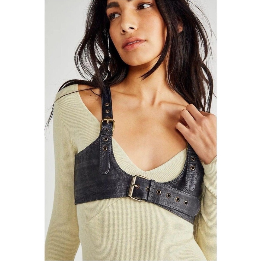 Free People Rebel Leather Harness